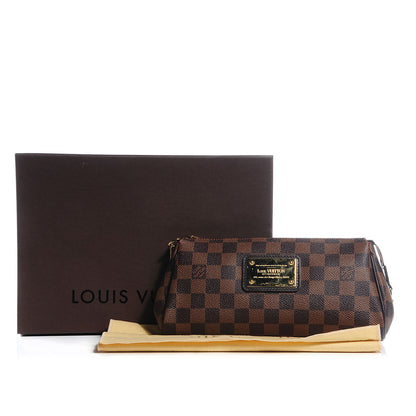 Louis Vuitton Damier Ebene Eva Clutch 8 of 8