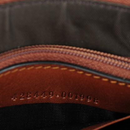 Gucci GG Supreme Monogram Wrist Wallet Brown 7 of 7