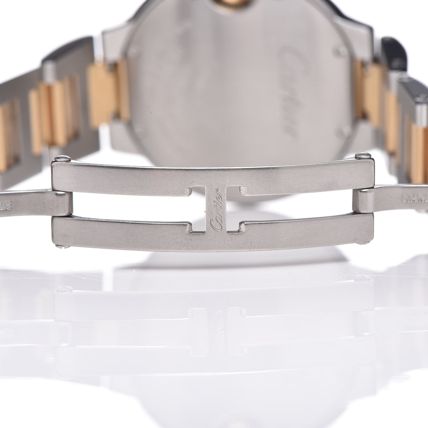 Stainless Steel 18K Yellow Gold 33mm Ballon Bleu De Automatic Watch