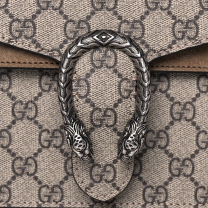 Gucci GG Supreme Monogram Mini Dionysus Shoulder Bag Taupe 9 of 11
