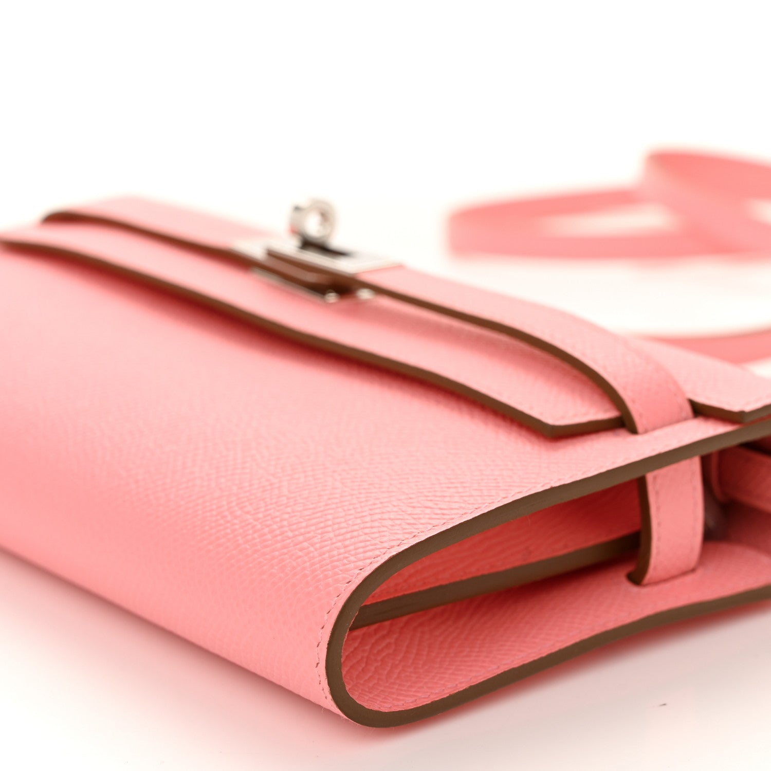 Hermes Epsom Kelly Wallet To Go Rose Confetti 10 of 10