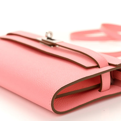 Hermes Epsom Kelly Wallet To Go Rose Confetti 10 of 10