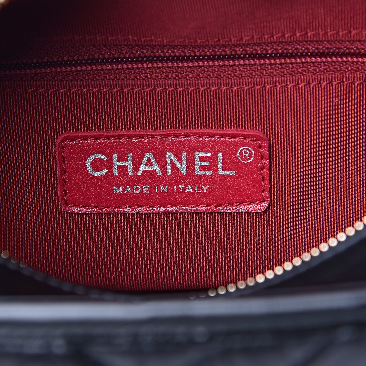 Chanel Aged Calfskin Chevron Quilted Small Gabrielle Hobo Black 6 of 10