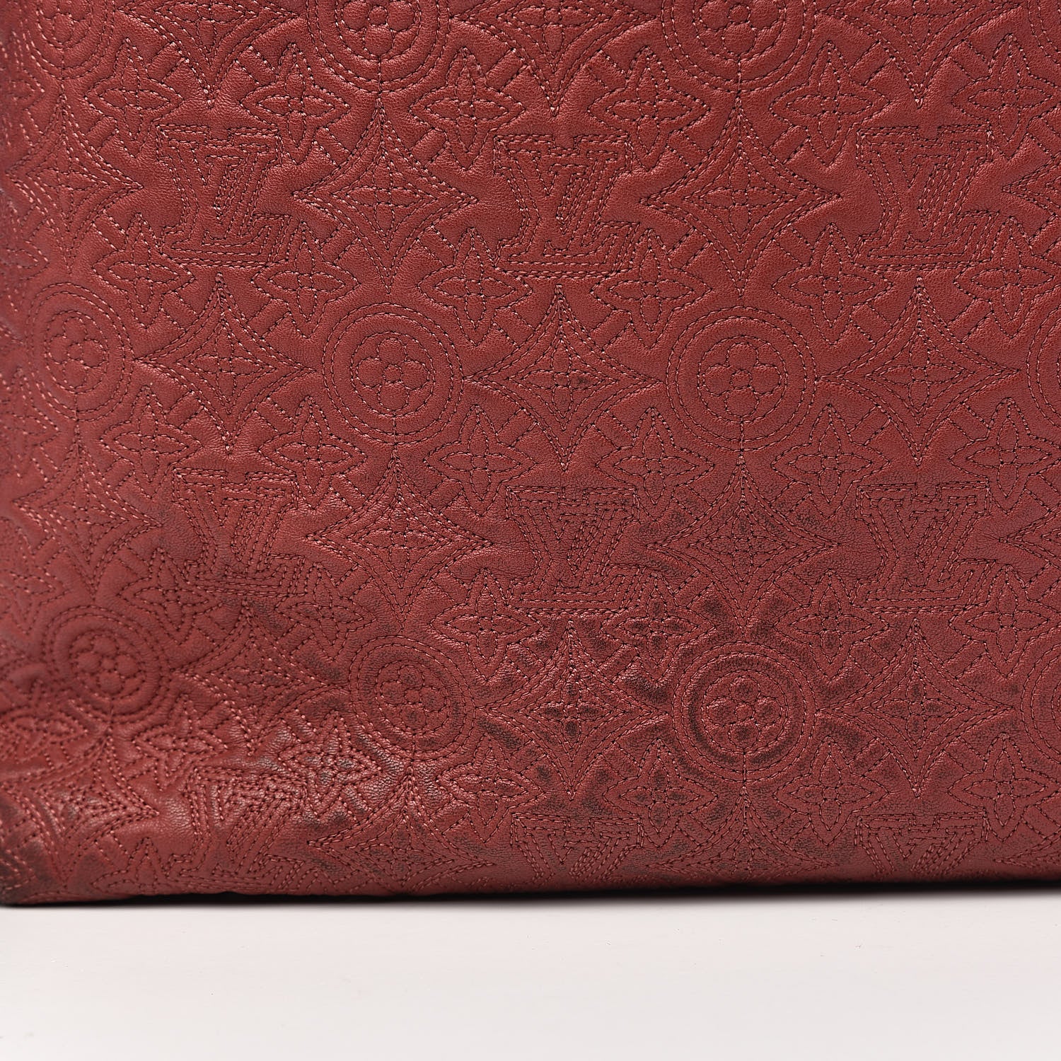 Louis Vuitton Monogram Lambskin Antheia Hobo PM Framboise 8 of 14
