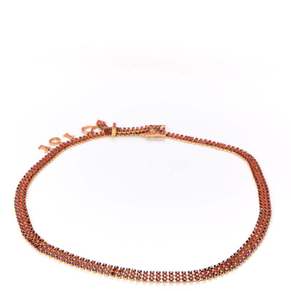 Christian Dior Crystal Charm Belt Multicolor 2 of 6