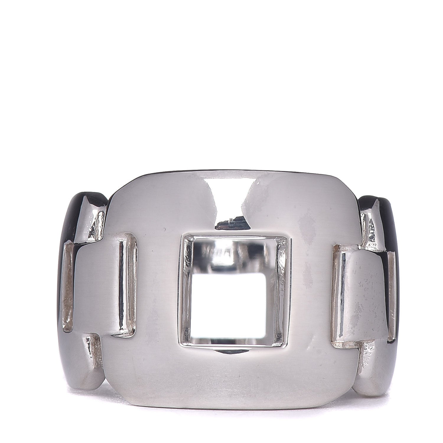 Hermes Sterling Silver Bague Hera Ring 50 5.5 1 of 5
