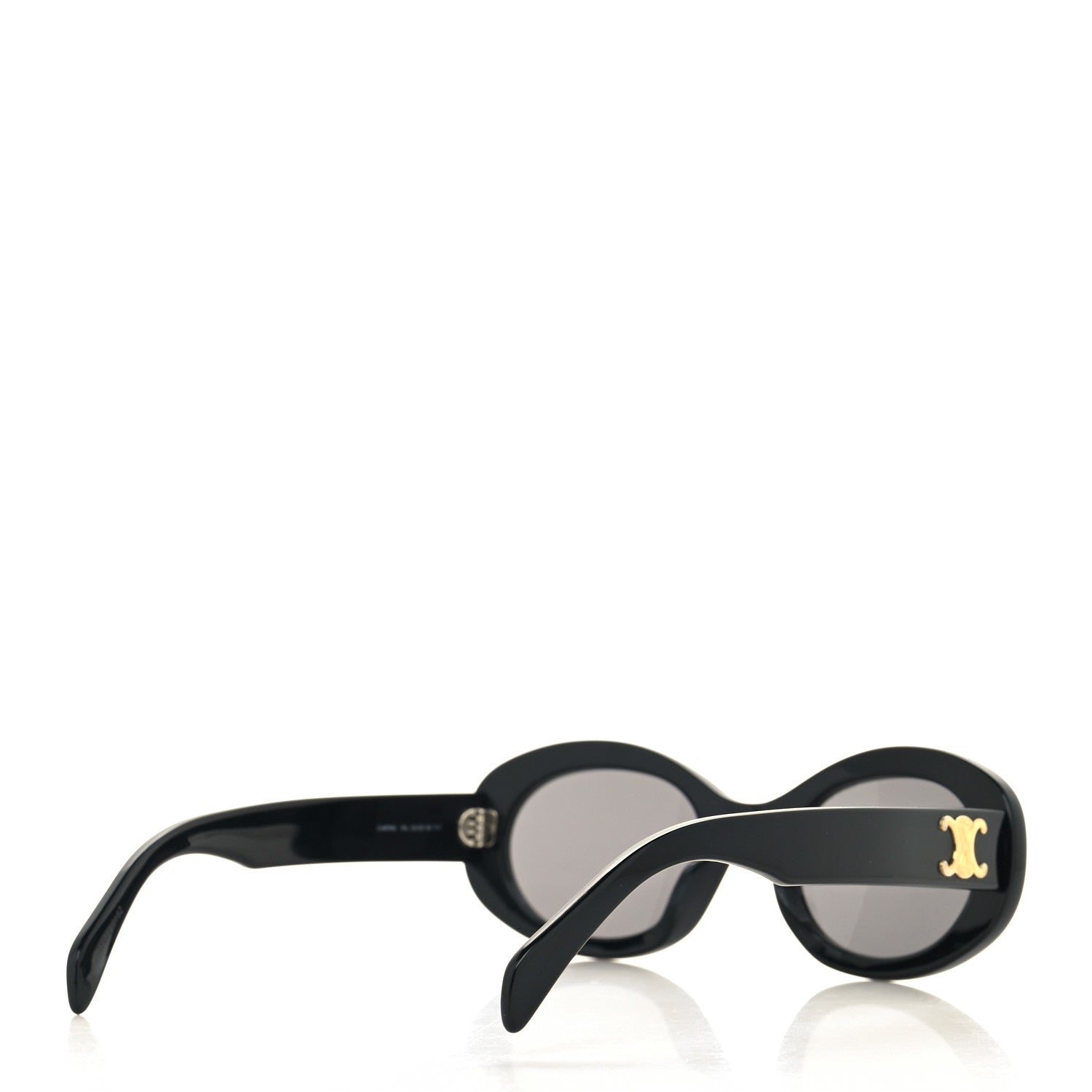 Celine Acetate Triomphe 01 Sunglasses CL 40194U Black 4 of 8