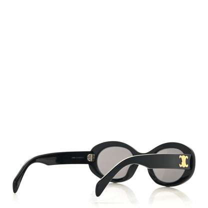 Celine Acetate Triomphe 01 Sunglasses CL 40194U Black 4 of 8
