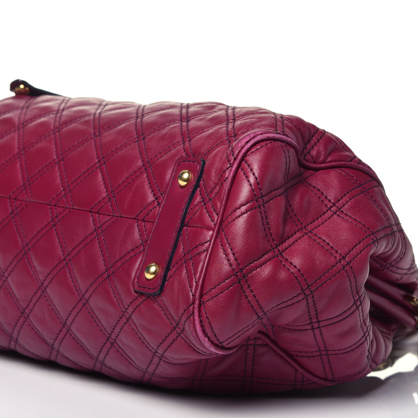 Lambskin Quilted Stam Violet
