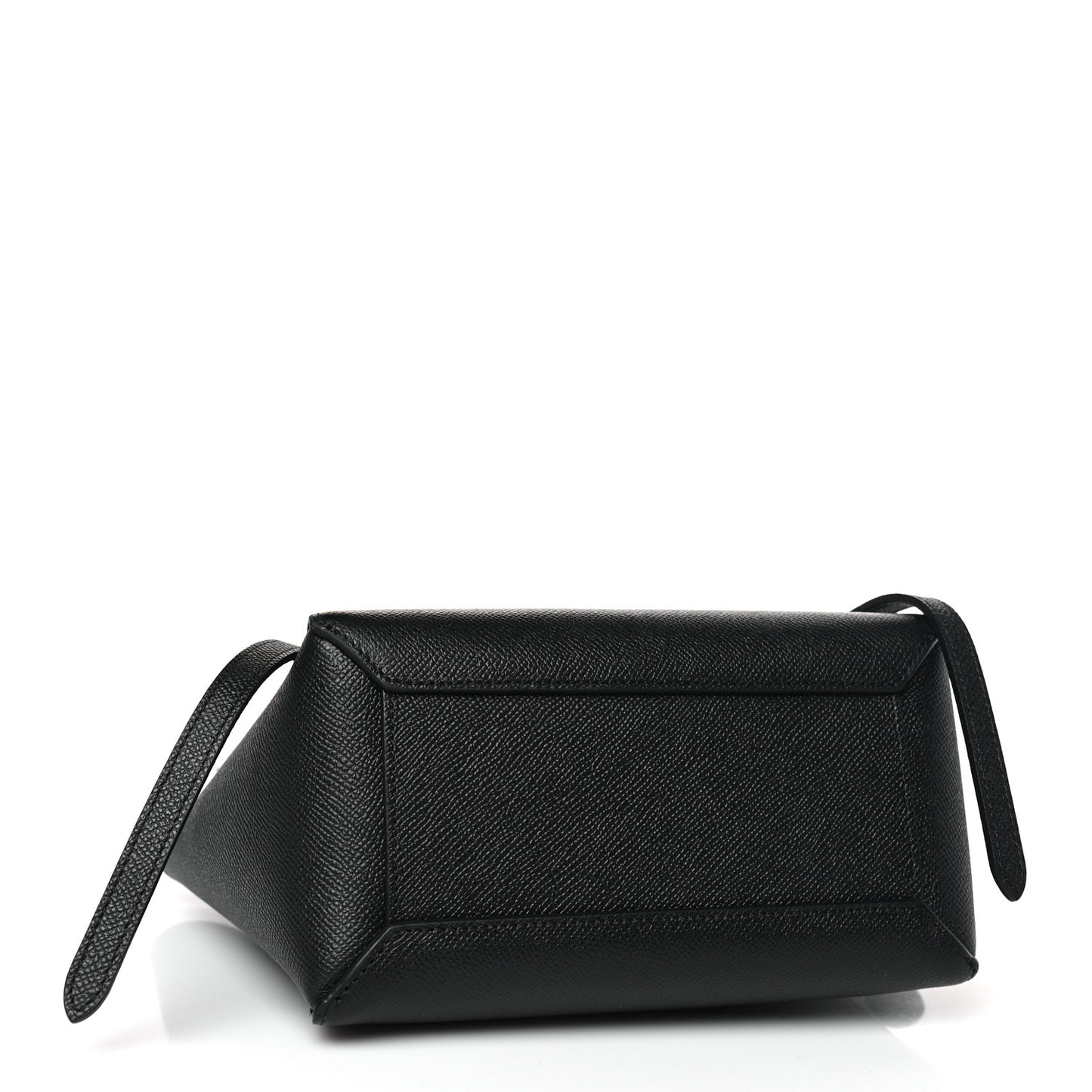 Grained Calfskin Nano Belt Bag Black