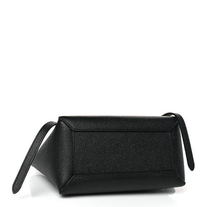 Celine Grained Calfskin Nano Belt Bag Black 4 of 9