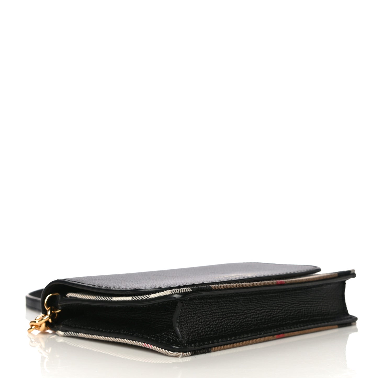 Calfskin Vintage Check Small Loxley Crossbody Black
