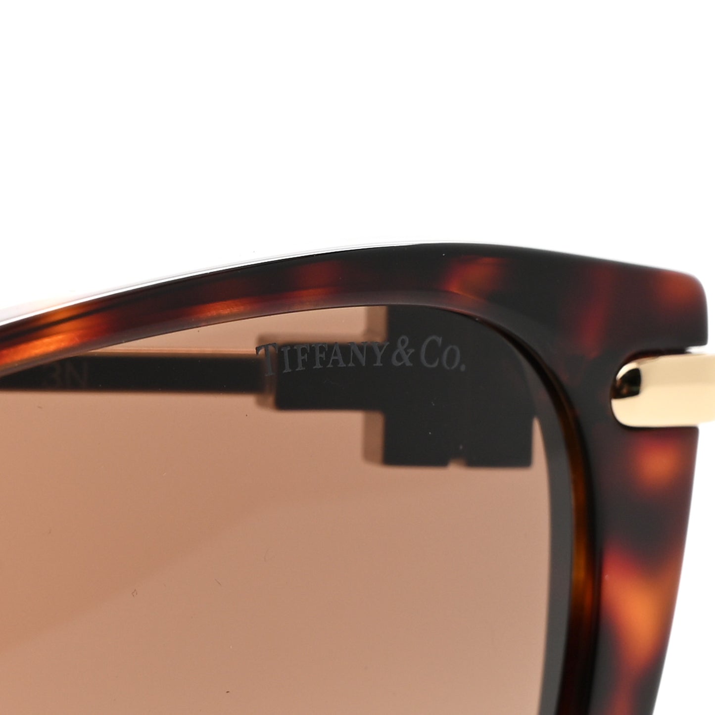 Acetate Metal Mother of Pearl T Wire Sunglasses TF4178 Havana Brown