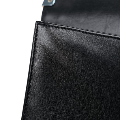 Chanel Lambskin Tile Embroidered Medium Brasserie Mosaic Boy Flap Black Multicolor 15 of 17
