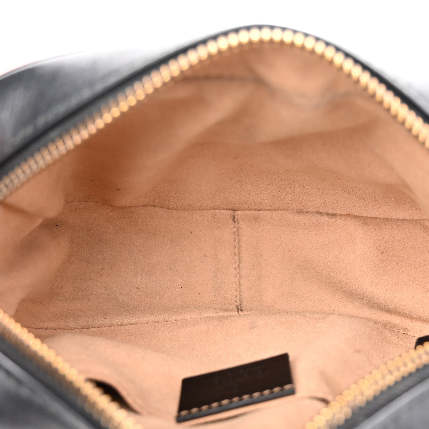 Calfskin Matelasse Mini GG Marmont Chain Shoulder Bag Black