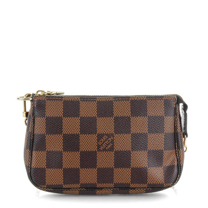 Louis Vuitton Damier Ebene Mini Pochette Accessories 1 of 7