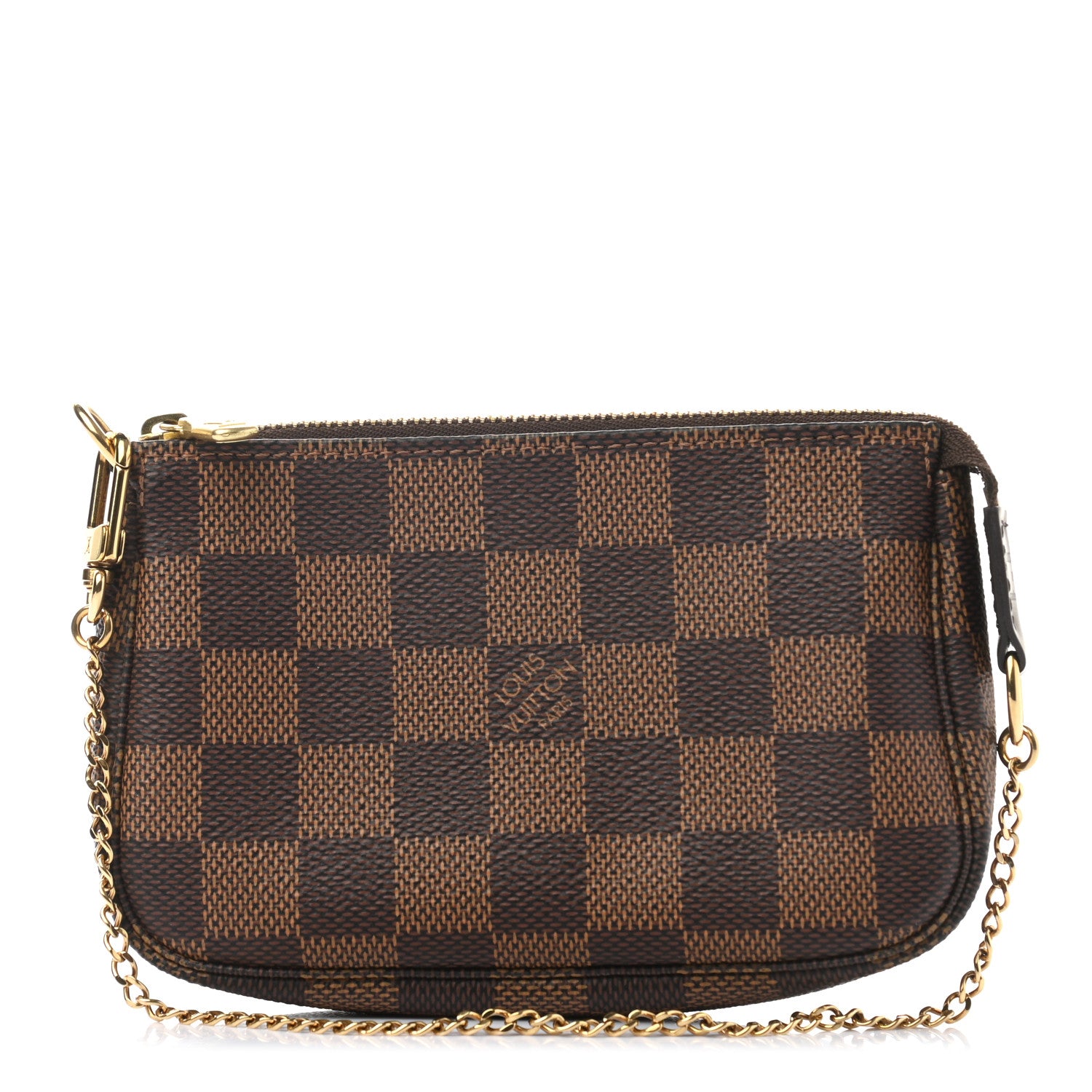 Louis Vuitton Damier Ebene Mini Pochette Accessories 1 of 8