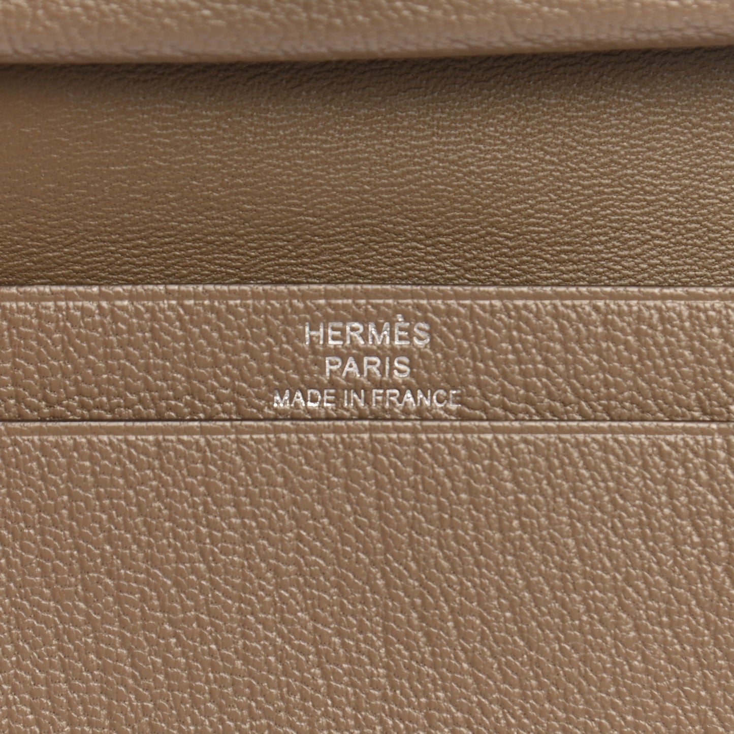 Chevre Mysore Mini Bearn Wallet Etoupe