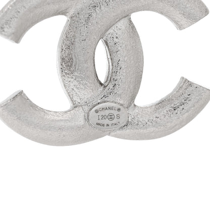 Chanel Crystal Palais Garnier CC Drop Earrings Silver 4 of 5