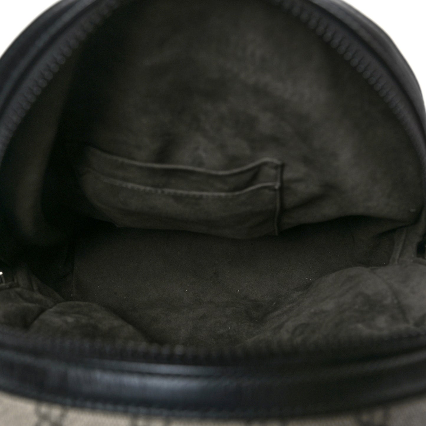 GG Supreme Monogram Small Eden Day Backpack Black