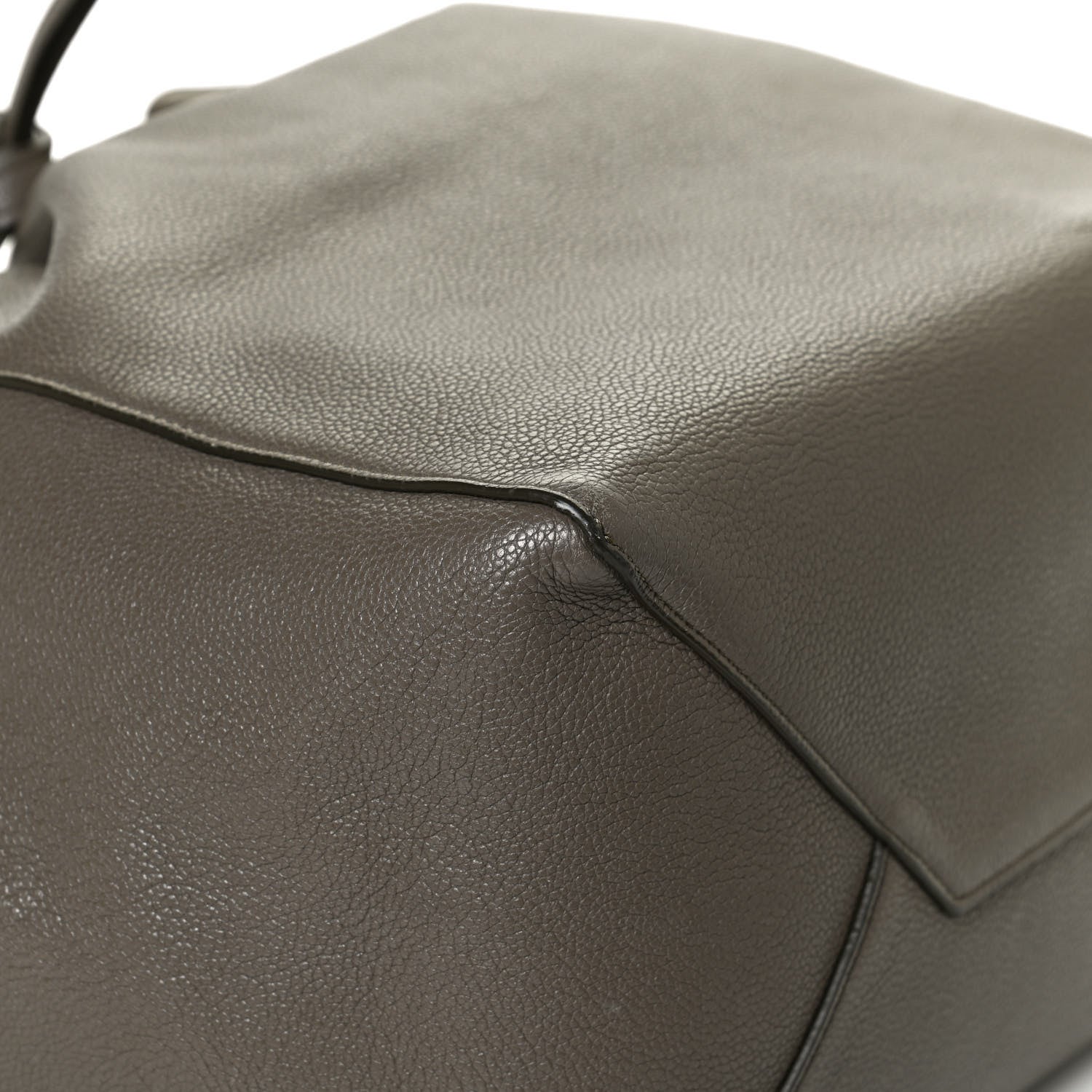 Celine Soft Grained Calfskin Small Belt Cabas Phantom Taupe 13 of 13