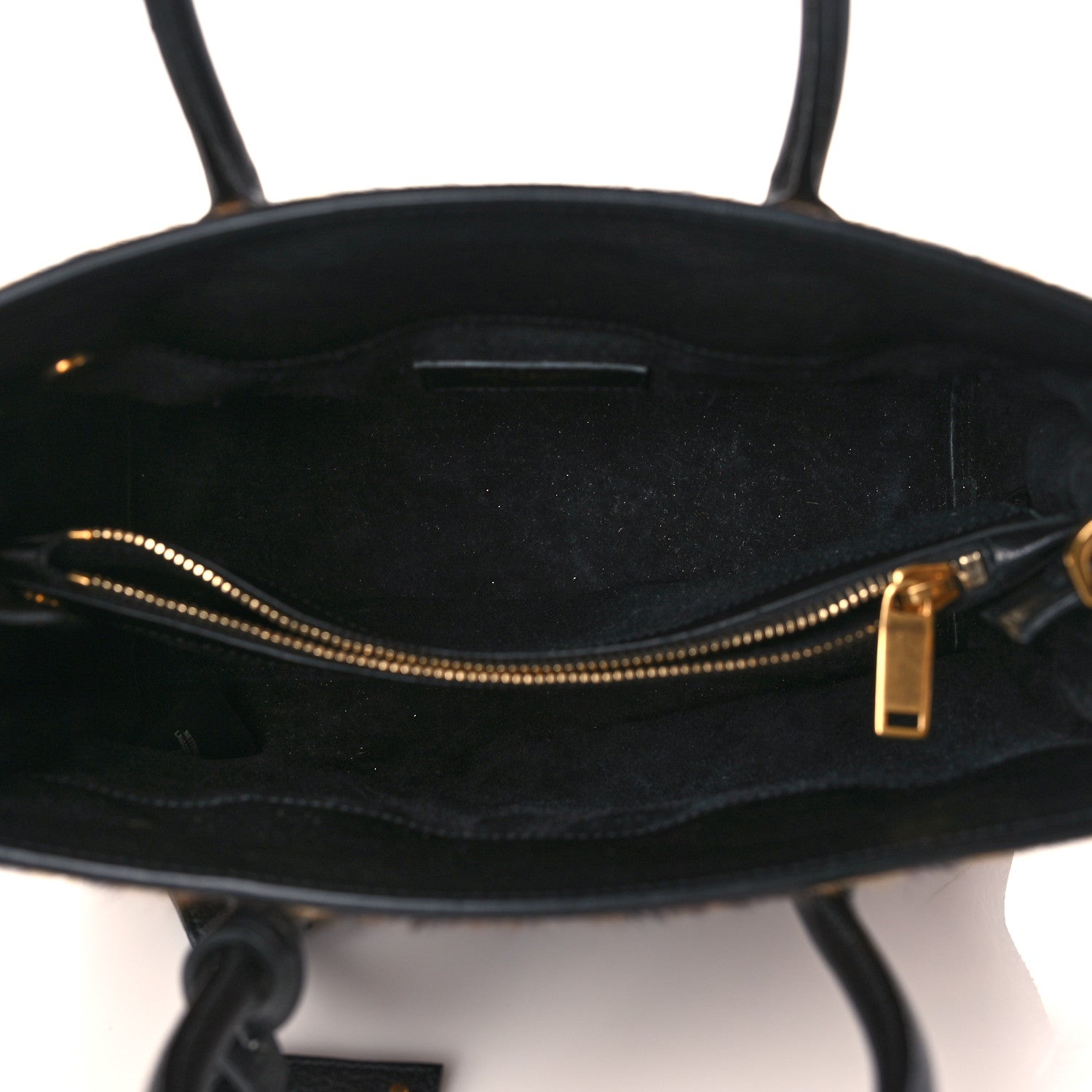 Saint Laurent Pony Effect Calfskin Leopard Print Baby Supple Sac De Jour 4 of 9