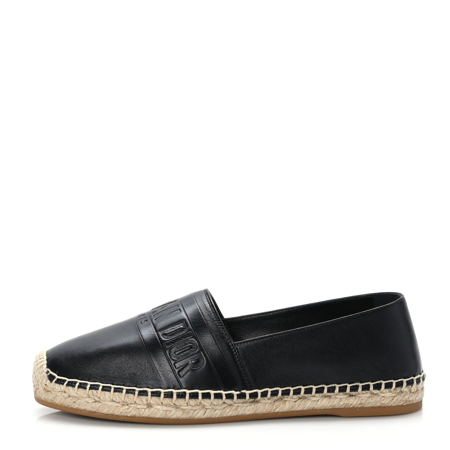 Christian Dior Lambskin Granville Espadrilles 36 Black 1 of 8