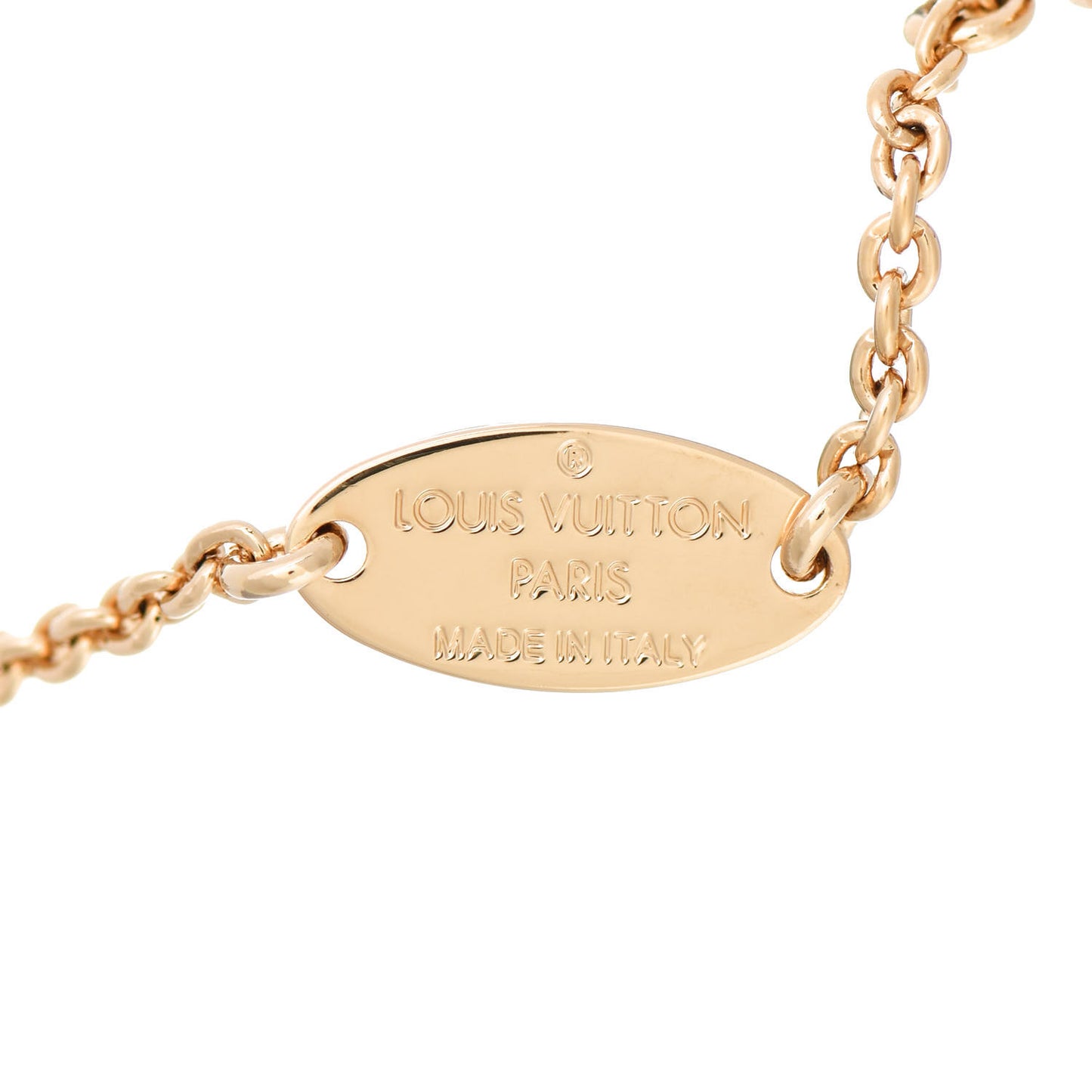 Metal LV Eclipse Bracelet Gold