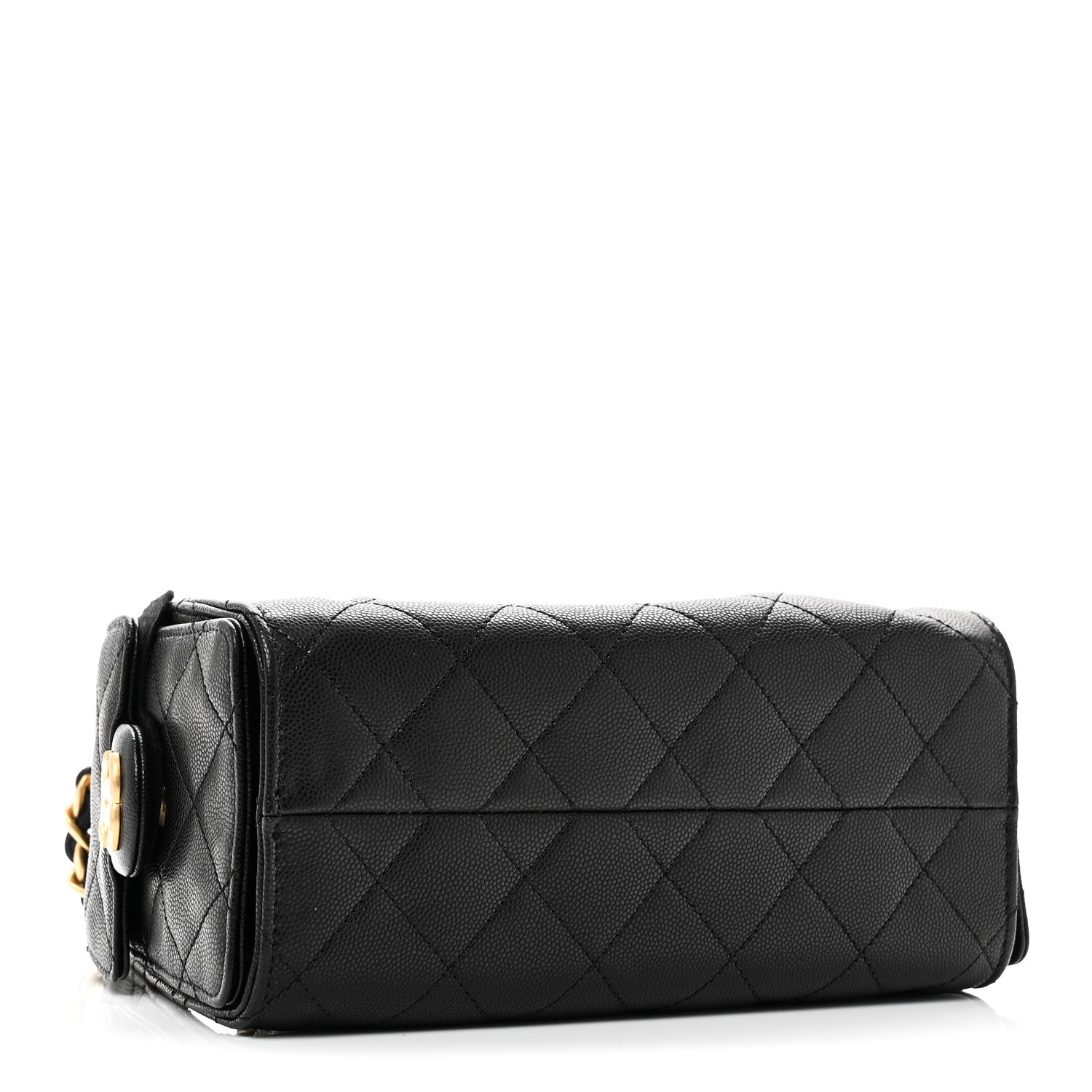Chanel Caviar Quilted Mini Chanel 25 Handbag Black 4 of 11
