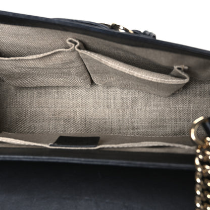 Gucci Microguccissima Medium Emily Chain Shoulder Bag Black 5 of 10