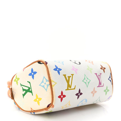 Louis Vuitton Monogram Multicolor Mini Sac HL Speedy White 4 of 9