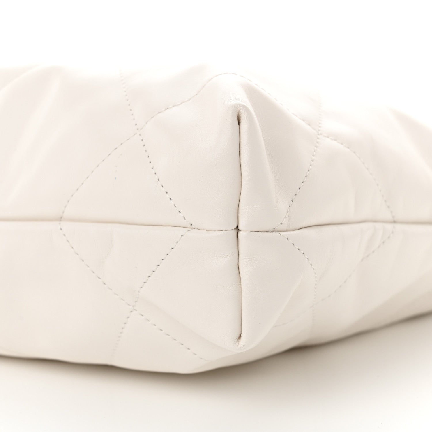 Chanel Shiny Calfskin Quilted Rainbow Small Chanel 22 White 11 of 12