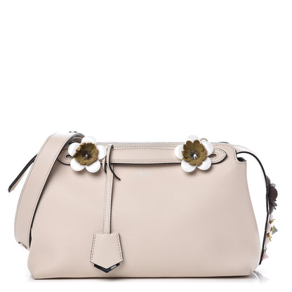Fendi Vitello Dolce Flowerland Croc Tail Studded Medium By The Way Boston Bag Camelia Multicolor 1 of 9