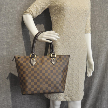Louis Vuitton Damier Ebene Saleya PM 2 of 8