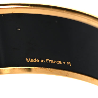 Hermes Enamel Printed Wide Bracelet 70 5 of 5