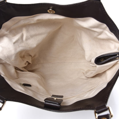 Gucci Monogram Large Sukey Tote Dark Brown 5 of 10