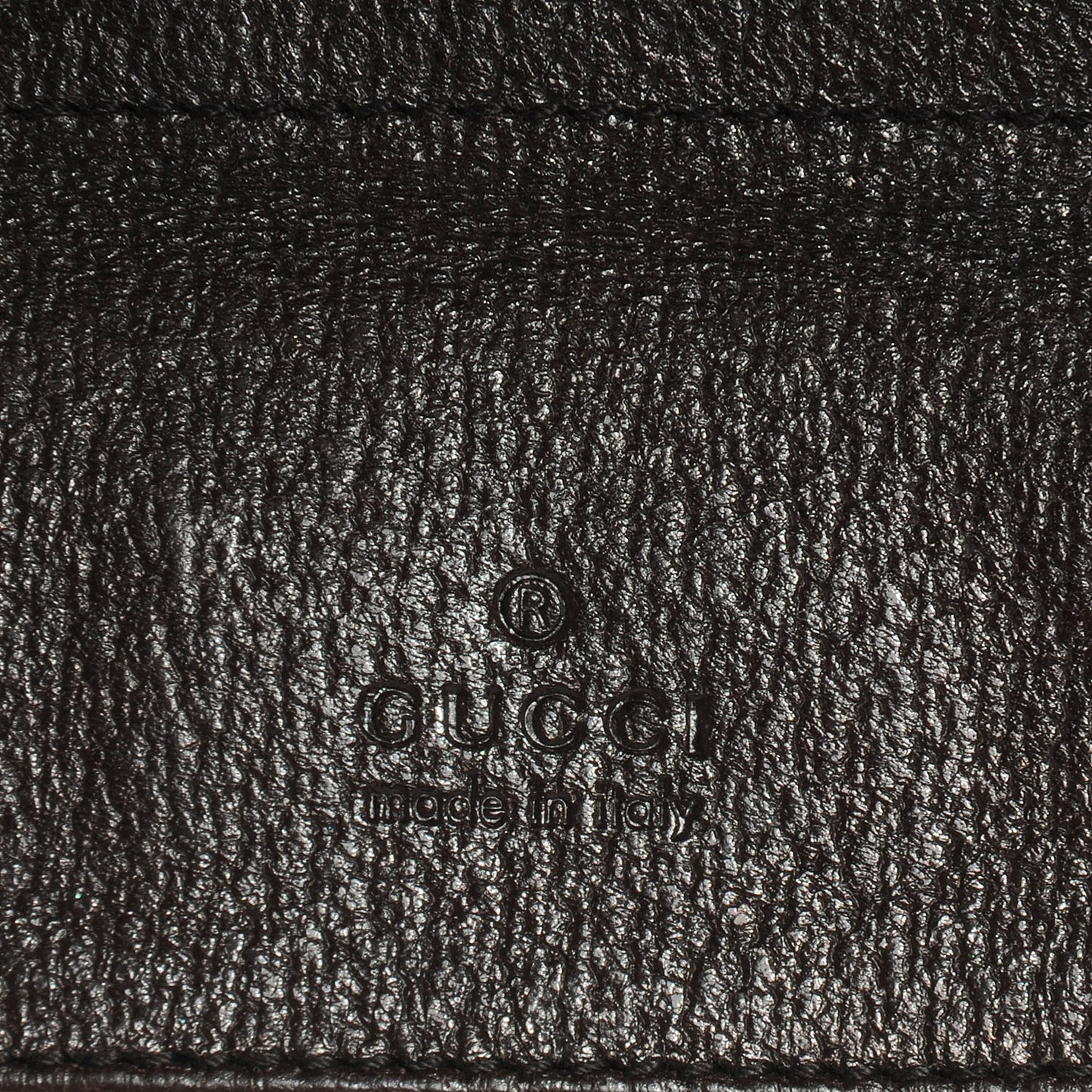 GG Monogram Web Double Pocket Belt Bag Dark Brown