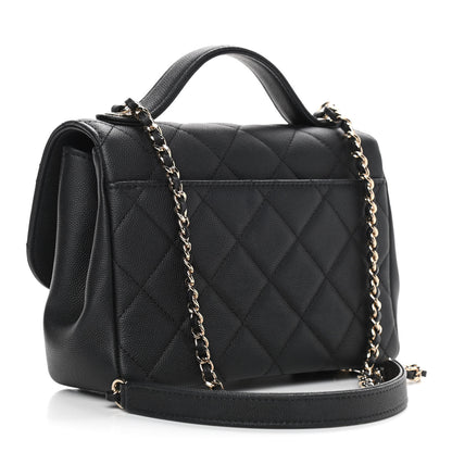 Chanel Caviar Quilted Small Business Affinity Flap Black 3 of 9