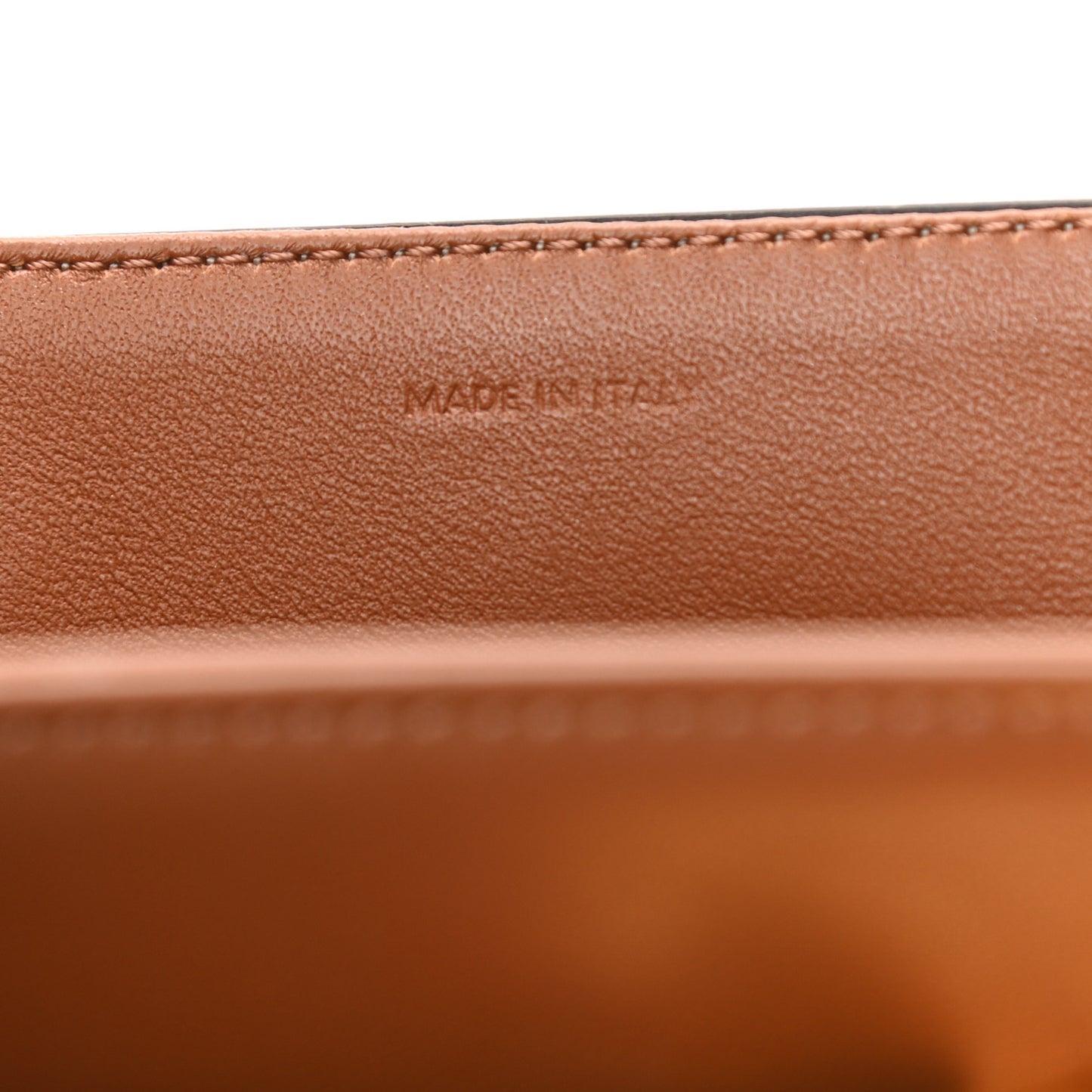 Triomphe Canvas Calfskin Medium Triomphe Bag Tan