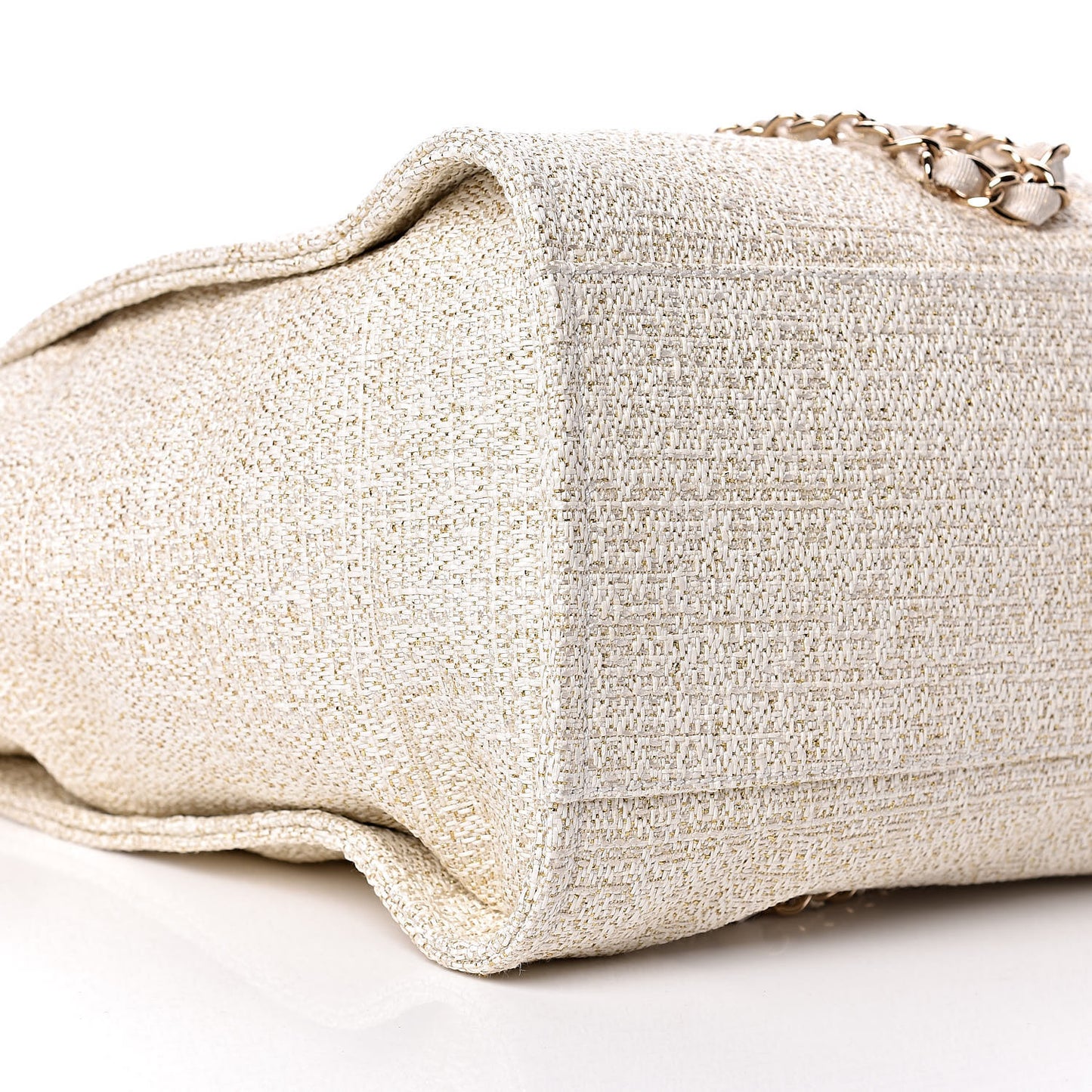 Canvas Large Deauville Tote Ivory