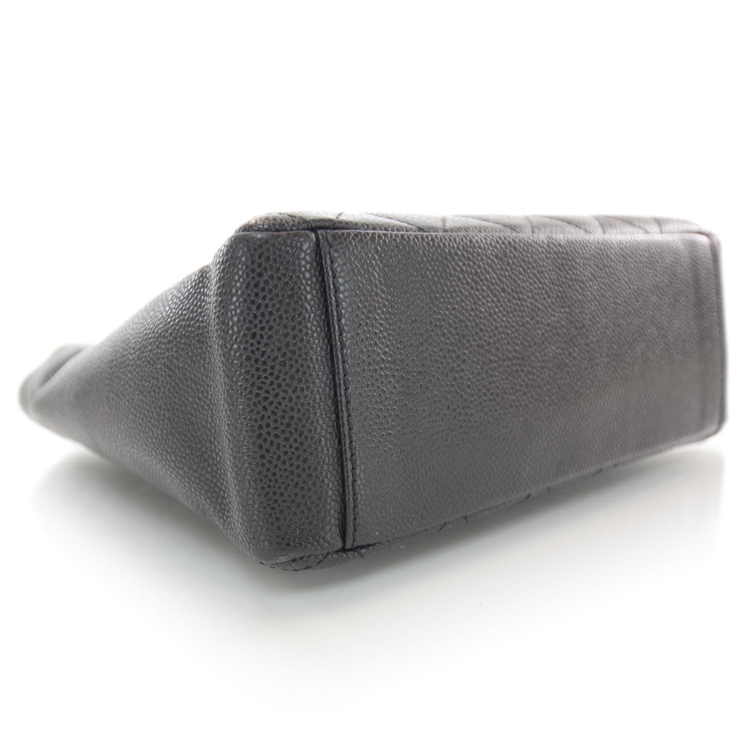 Caviar Petit Shopping Tote PST Black