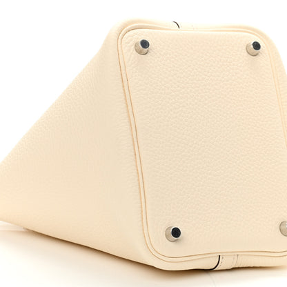 Hermes Taurillon Clemence Picotin Lock 18 PM Nata 8 of 10