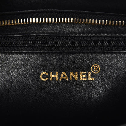 Chanel Lambskin Quilted Medallion Tote Black 6 of 10