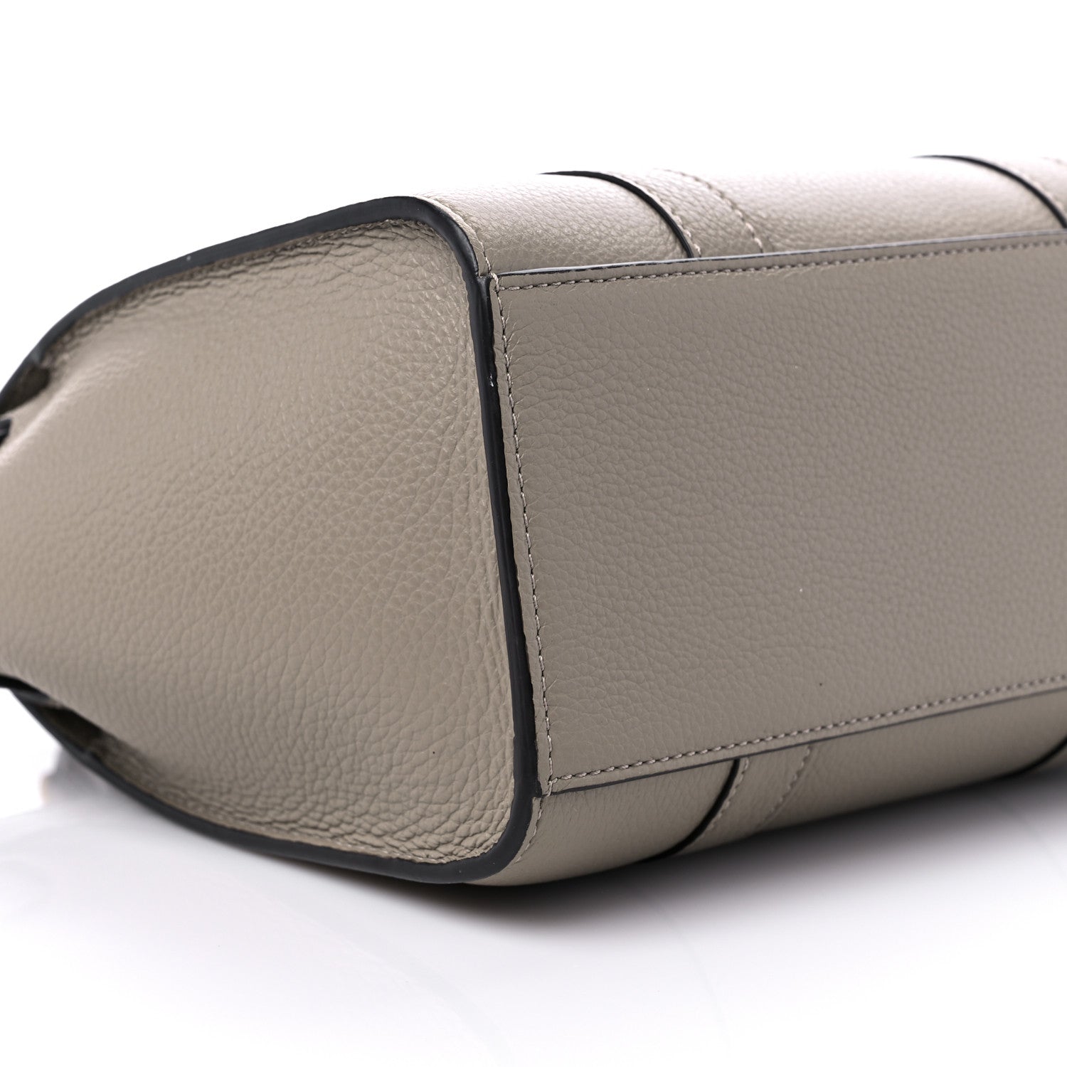 Mulberry Small Classic Grain Mini Zipped Bayswater Solid Grey 7 of 10
