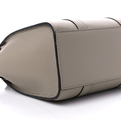Mulberry Small Classic Grain Mini Zipped Bayswater Solid Grey 7 of 10