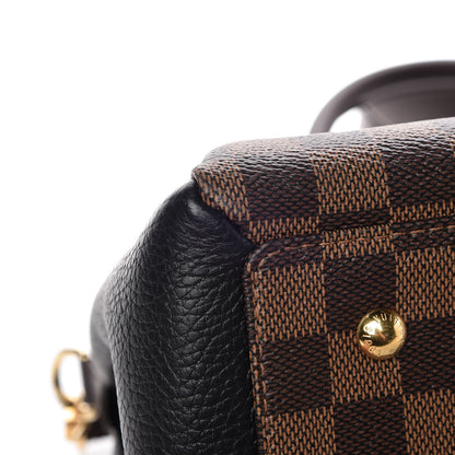 Louis Vuitton Cuir Taurillon Damier Ebene Normandy Black 9 of 10