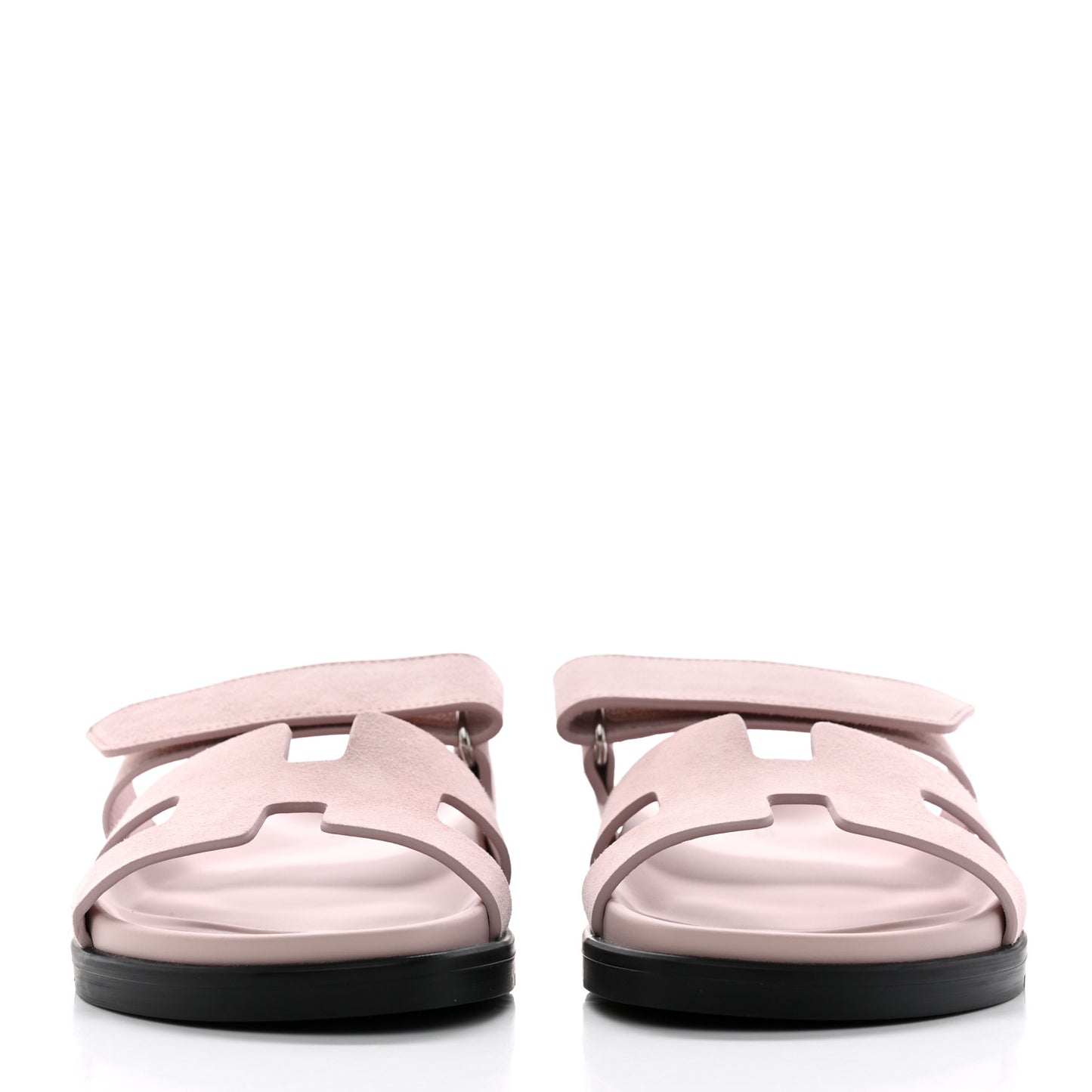 Suede Goatskin Womens Chypre Sandals 36 Rose Porcelaine