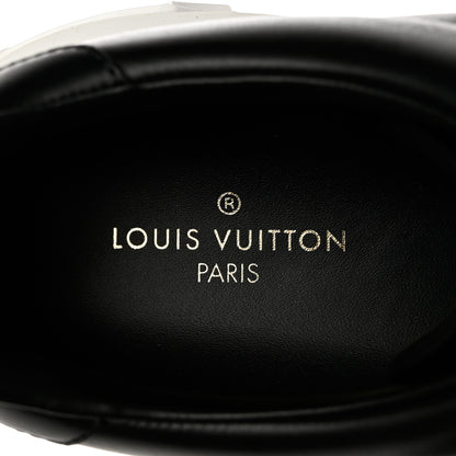 Louis Vuitton Calfskin Time Out Sneakers 41 Black 6 of 11