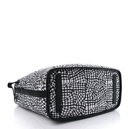 MCM Visetos Medium Reversible Shopper Tote Black 6 of 14