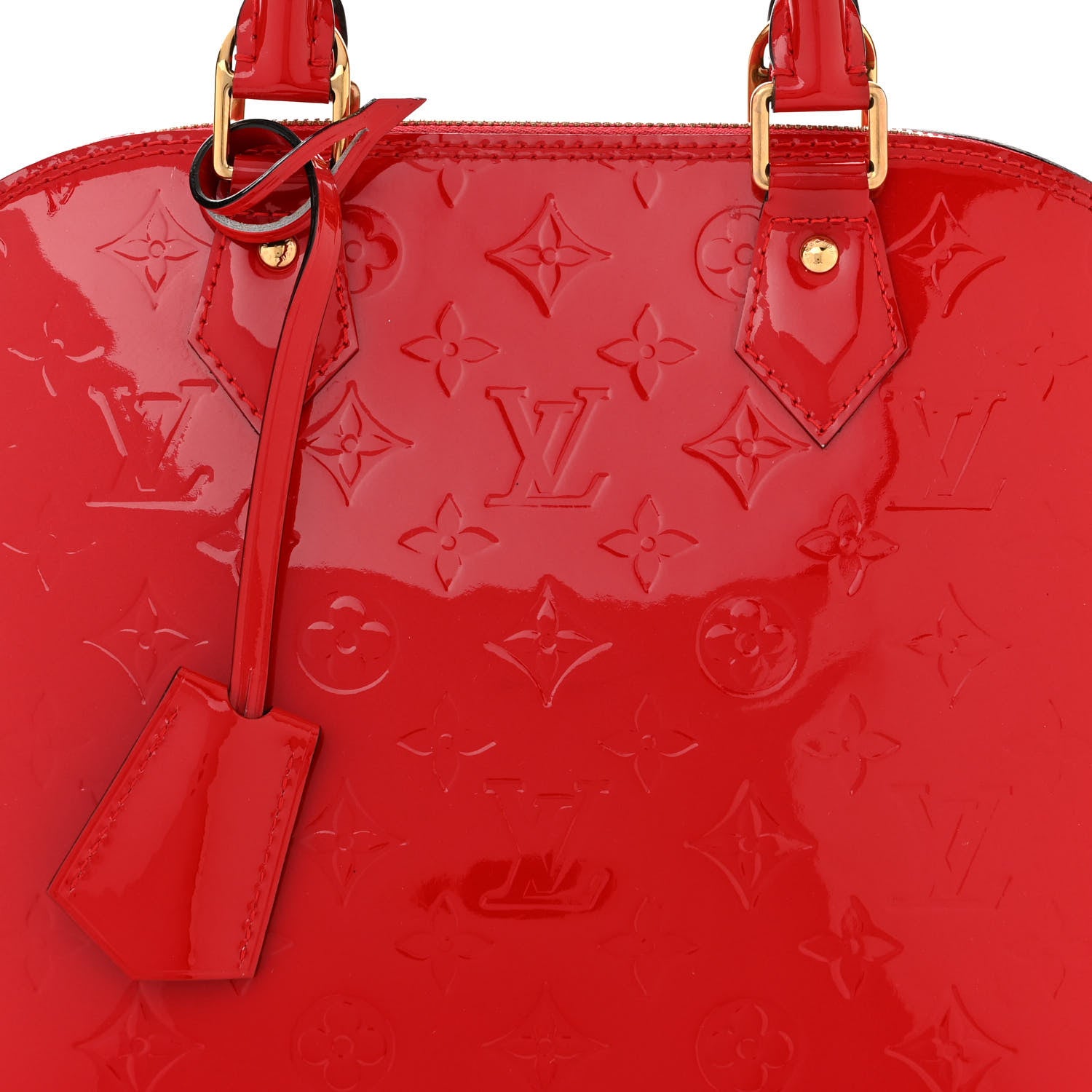 Louis Vuitton Vernis Alma PM Cherry 8 of 12